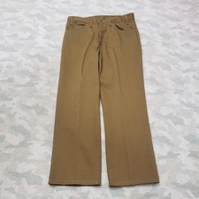 Vintage Levi's Pants Mens 31x26 Brown Big E Sta Press