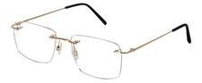 Damen-Bohrbrille (FRANK+FREI 4233 0034 shiny gold (D 01) 54-18)