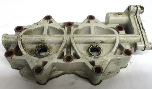 OMC BRP Johnson Evinrude OEM 1960's 18-25 HP 2 Cylinder 2 Stroke Cylinder Head
