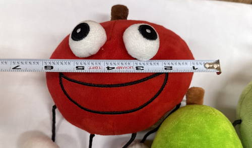 Shovelware Denkspiel Plüsch Obst 3er Set - gebraucht - Bild 9 von 11