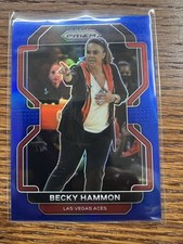 2022 Panini Prizm WNBA #179 Becky Hammon Blue #/149