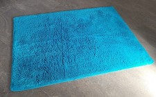 Tapis De Bain En Coton Bio Acquablau 55x65Cm Sans Latex