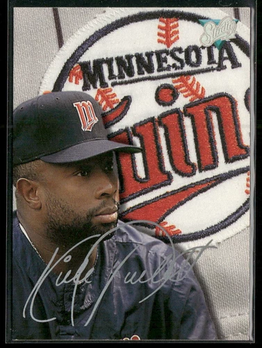 1993 Studio Kirby Puckett #214 Minnesota Twins