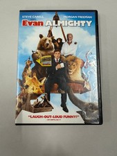 Evan Almighty DVD 2007 Widescreen Steve Carell Morgan Freeman Deleted Scenes