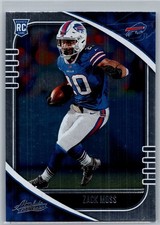 2020 Panini Absolute - Rookie Zack Moss #200 Blue (RC)