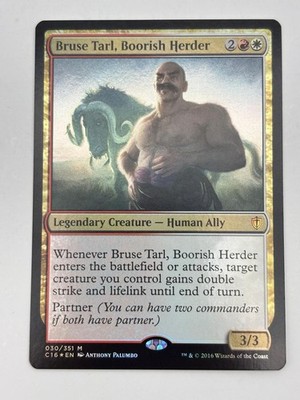 Bruse Tarl, Boorish Herder 30 Mythic Commander 2016 Magic: The Gathering Foil NM