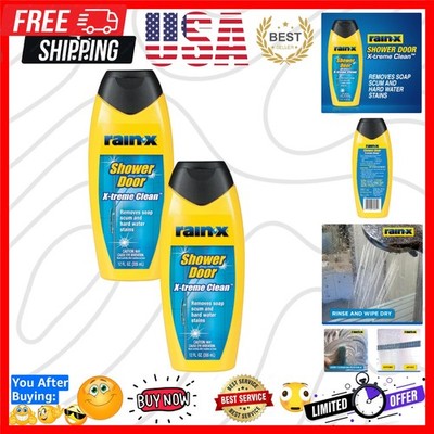 X-Treme Clean Shower Door Cleaner, 12 Fl. Oz, Formulated To Glass Doors - Rem...