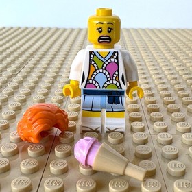 LEGO Ninjago Movie: Lauren, ICE CREAM CONE, njo0350, 70615, FIRE MECH, 2017