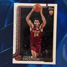 2025-26 Topps - Tyrese Proctor #250 Season Tip-Off (RC)