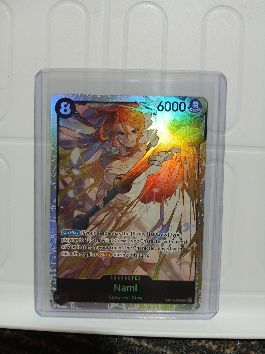 Wedding Nami SR OP15-086 Adventure on Kami's Island ART ENGLISH