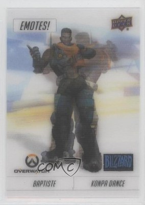 2023 Upper Deck Blizzard Legacy Collection Emotes! Baptiste #E-3 1u6