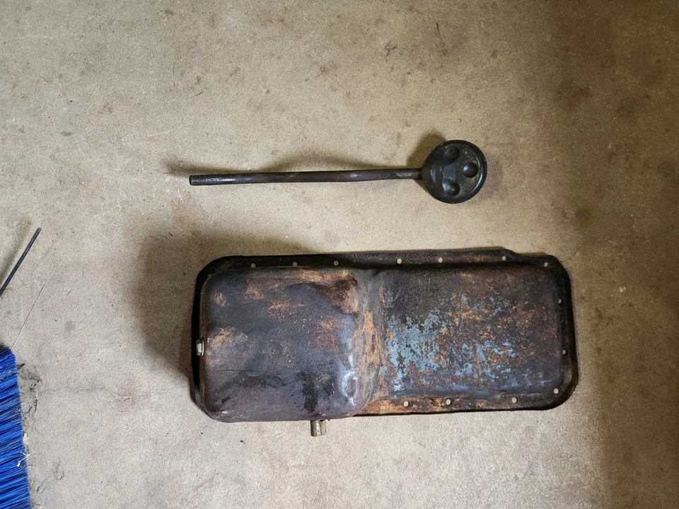 Sumidero trasero para camioneta Mopar Big Block cárter de aceite y camioneta 383 400 440 Dodge B RB 1972-78 Foto 3 de 4