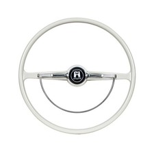 Steering Wheel Kit Silvergrey Stock Design Fits Vw 1962-1971 T-1 Beetlebug