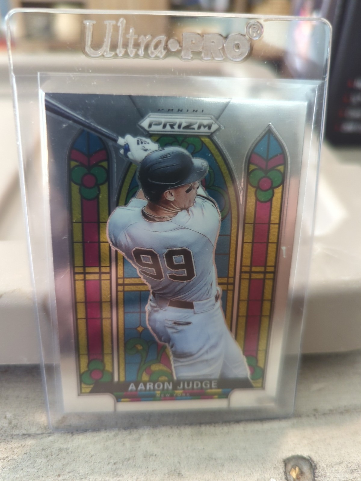 2021 Panini Prizm - Stained Glass Aaron Judge #SG-5