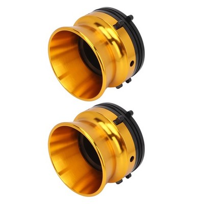 1 Pair 10in Opener Universal Polished NAB Hub Adapters For Studer For SAL