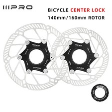Ultralight Center Lock Disc Brake Rotor 140/160mm 1.8mm Thickness Hollow Disc