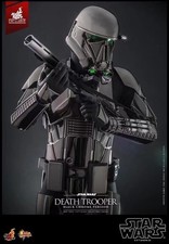 Ready! New Hot Toys MMS621 STAR WARS 1/6 DEATH TROOPER (BLACK CHROME VERSION)