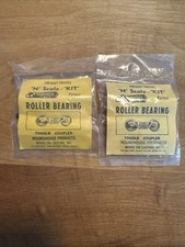  2 packages N SCALE ROUNDHOUSE ROLLER BEARING 8980 Toggle Couplers Lot of 2