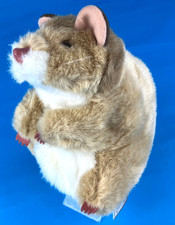 Folkmanis 6" Hamster Hand Puppet Plush Stuffed Realistic Science Classroom