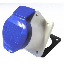 Panel Socket 240v 16amp Blue for Electrical Panels