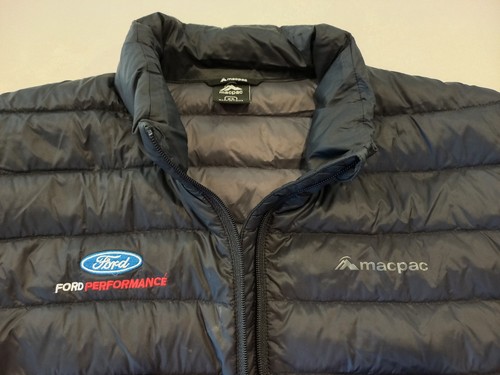 Ford Performance Box Set Macpac Puffer Jacket Mens Size XS Jacket Only Model Car - Picture 2 of 5