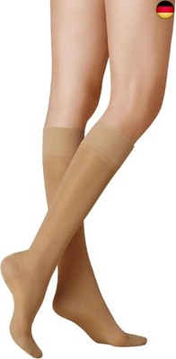 KUNERT Damen Kniestrümpfe Fly&Care  40 extra fein 40 DEN