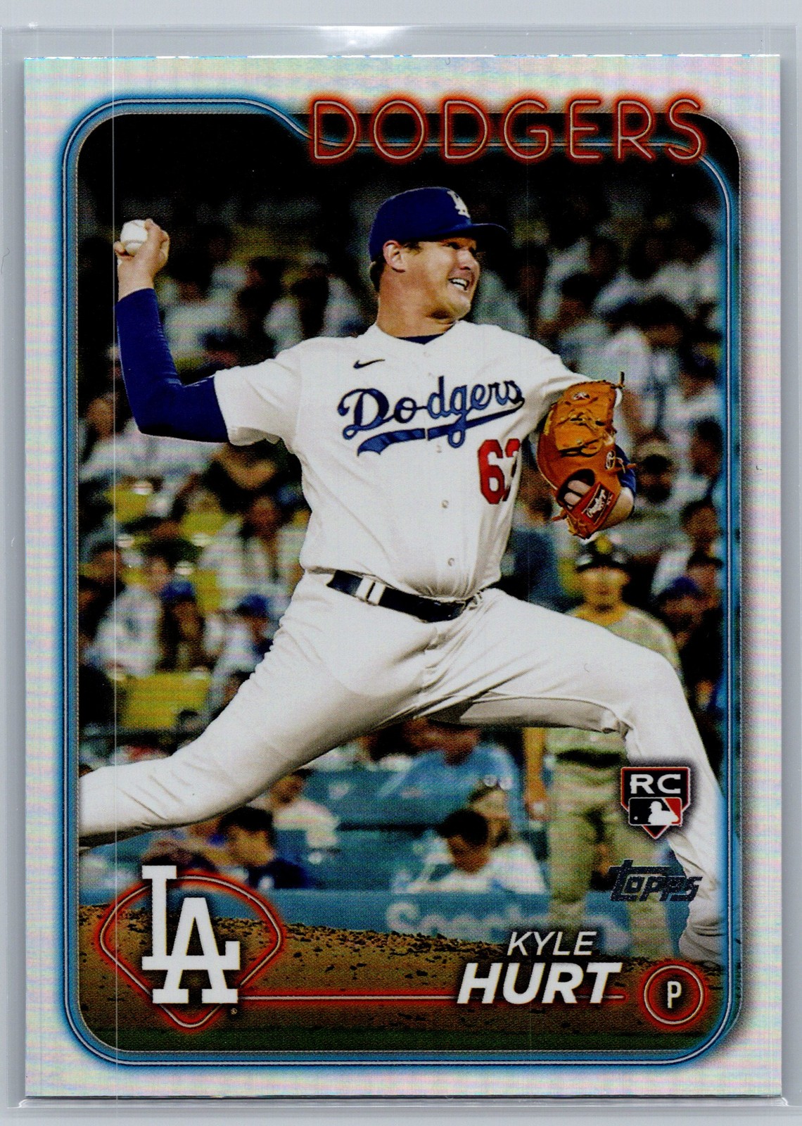 2024 Topps #583 Kyle Hurt Rainbow Foil
