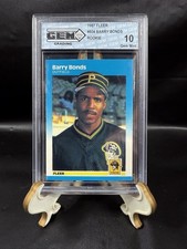 Barry Bonds Rookie Cards and Autograph Memorabilia Guide 19