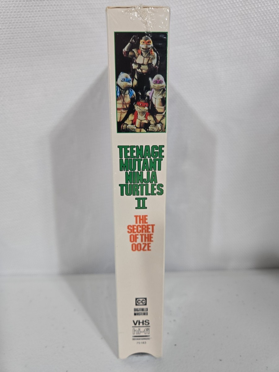 Teenage Mutant Ninja Turtles 2 - The Secret of the Ooze (VHS, 1991