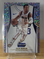 2018-19 Panini Threads Jalen Brunson #124 RC Rookie Dazzle