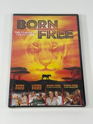 Born Free: the Complete Collection (DVD) Sealed