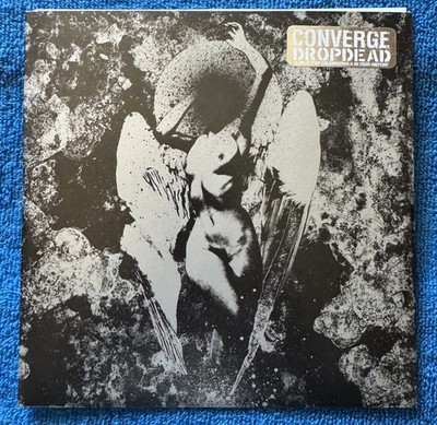 Converge/Dropdead Split 7 Green with Black Swirl Limited Edition