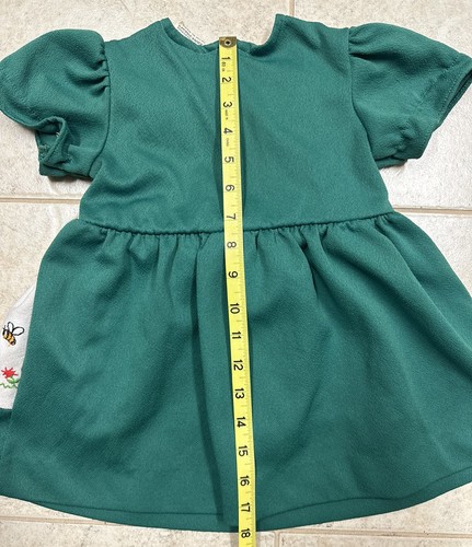 Vestido De Colección Años 70 Disney Winnie The Pooh Niñas Talla 4 Tigger Eyore Piglet Por Sears - Imagen 6 de 7