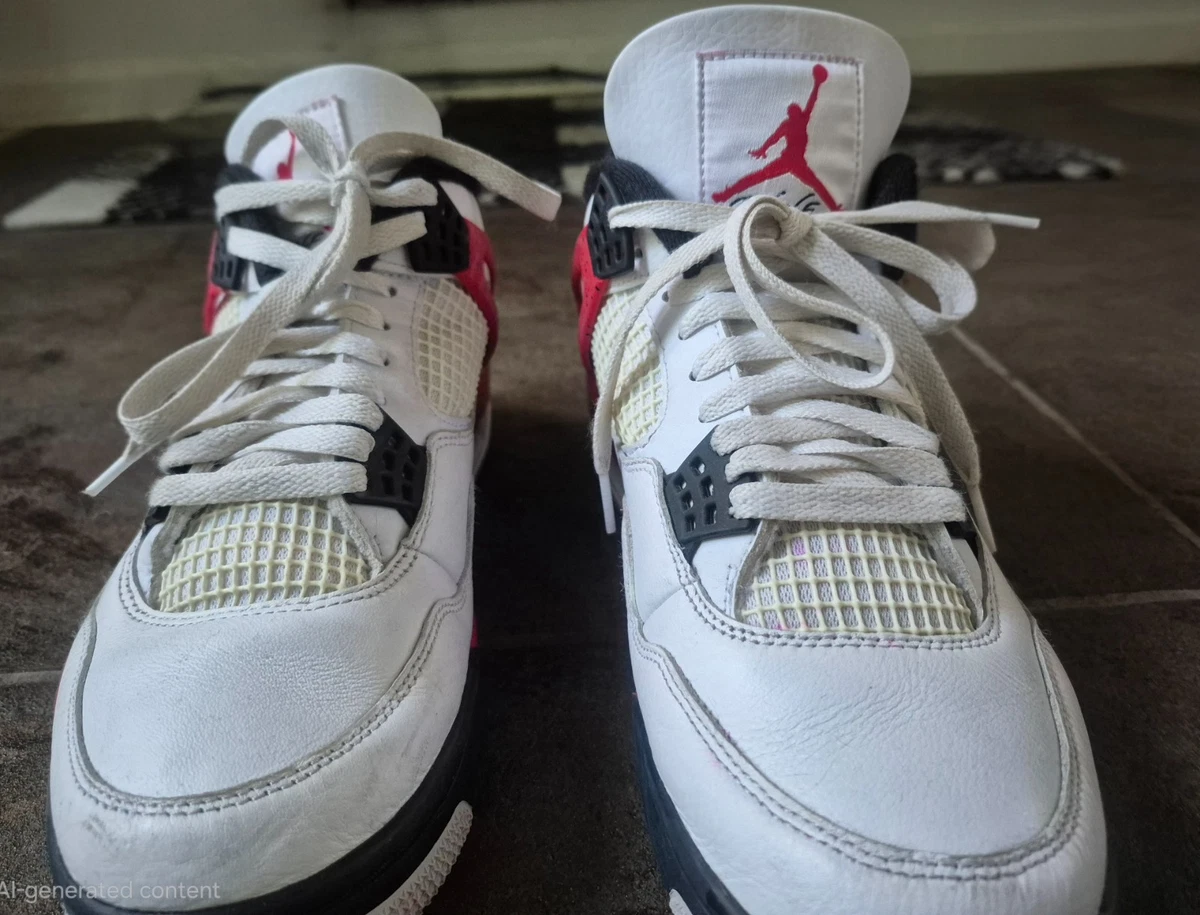 Jordan 4 Retro Mid Red Cement for Sale - Authenticity Guaranteed