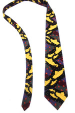 24 THE BEATLES YELLOW SUBMARINE MEN'S TIE 100  SILK MADE IN USA