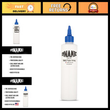 Triple White Tattoo Ink 8 oz - Sterilized, Lot-Numbered, USA Made, Artist Truste