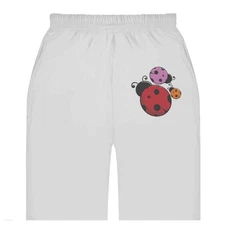 'Multicoloured Ladybirds' Adult Sweatpants / Joggers (JO031359)
