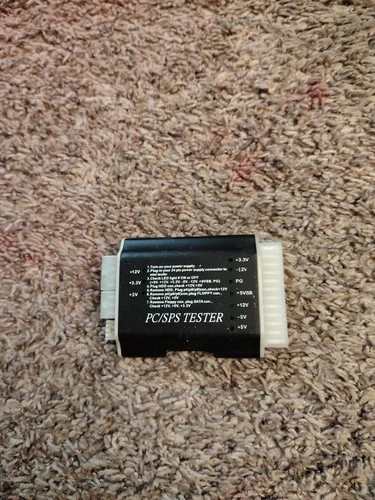 Coolmax 24 Pin PC/SPS Tester PS-124 New