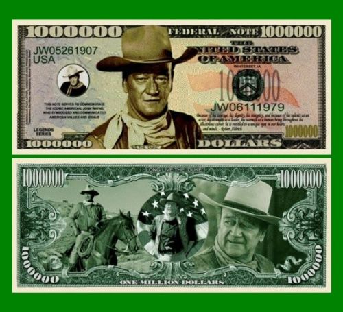 15 Factory Fresh Novelty Miss Liberty Million Dollar Bills #1 Selling Bill