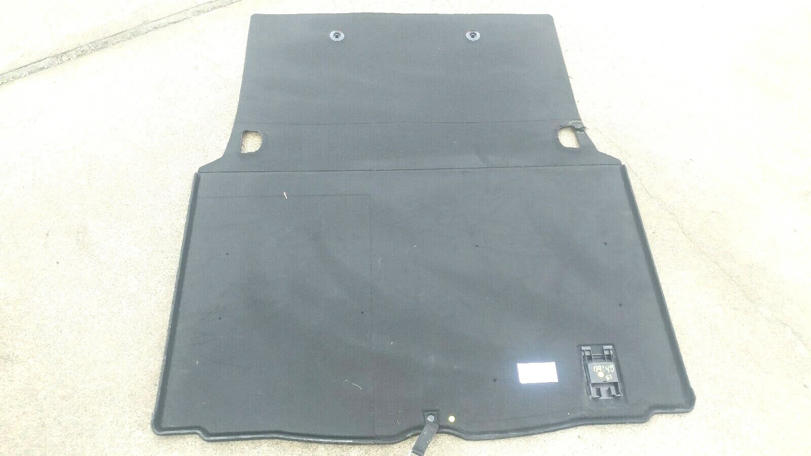 14-17 MASERATI GHIBLI TRUNK FLOOR SPARE COVER BLACK 6700256920 670025690OEM