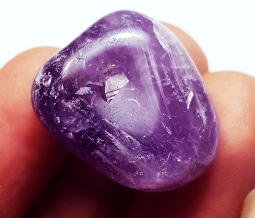 Piedras preciosas sueltas 100 % amatista natural 34,60 quilates con regalo gratis - Imagen 4 de 6