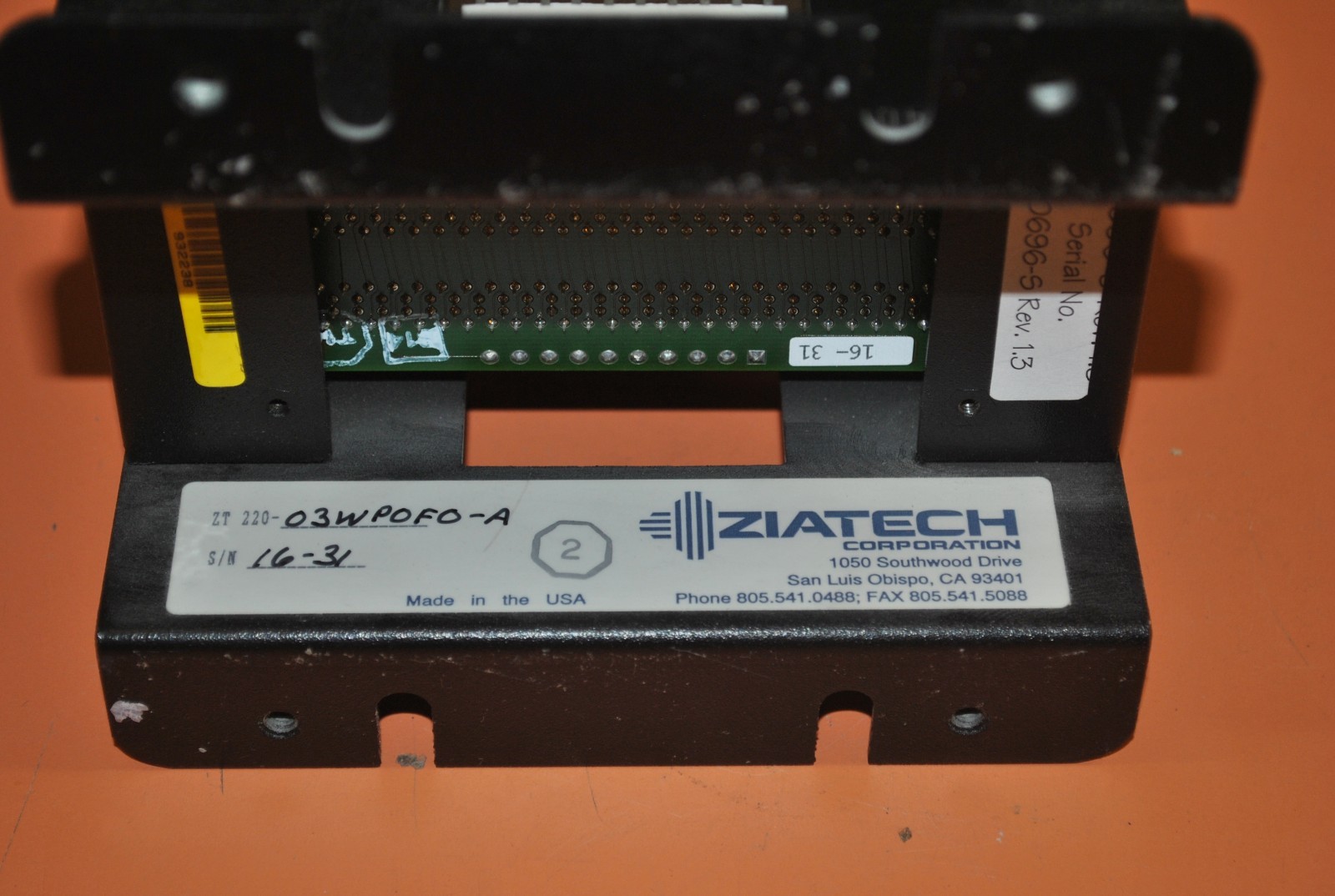 PACE INTEGRATION MODULE ZIATECH ZT 8907 ZT 8895 ZT 88CT85 STD 32 ZT220-03WPOFO-A
