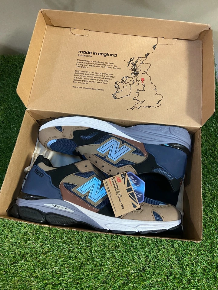 New Balance 920 MiUK Made In England “Reverse Pack” M920INV Brown Mens 12 NEW - Image 2 of 4