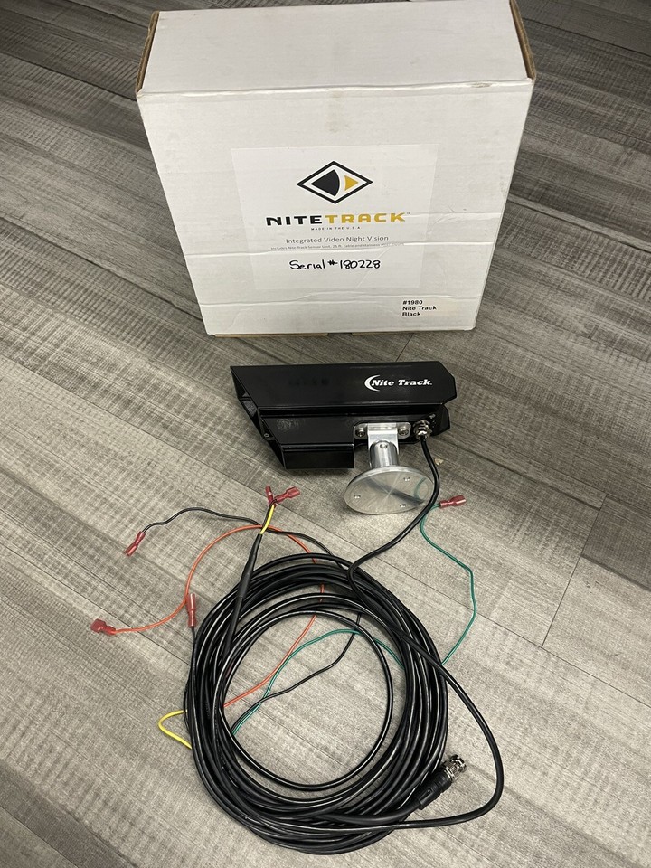 New open box, Black Nite Track Marine, HD night vision system for boats