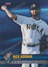 2017 New Orleans Baby Cakes Nick Noonan RC Rookie Miami Marlins