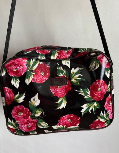 BOLSO DE MANO MENSAJERO BANDOLERA MULTICOLOR ESTAMPADO FLORAL KANGOL - Imagen 11 de 17