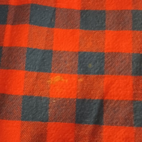 The Nutter Chubbies Flannel Shirt Mens Large Popover 1/4 Button Plaid USA Made - Picture 5 of 10