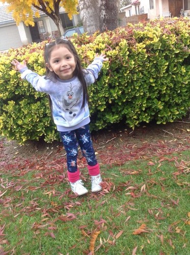 Disney Frozen Authentic Olaf Little Girls Long Sleeve Fleece Sweater Size 5 - Picture 2 of 8