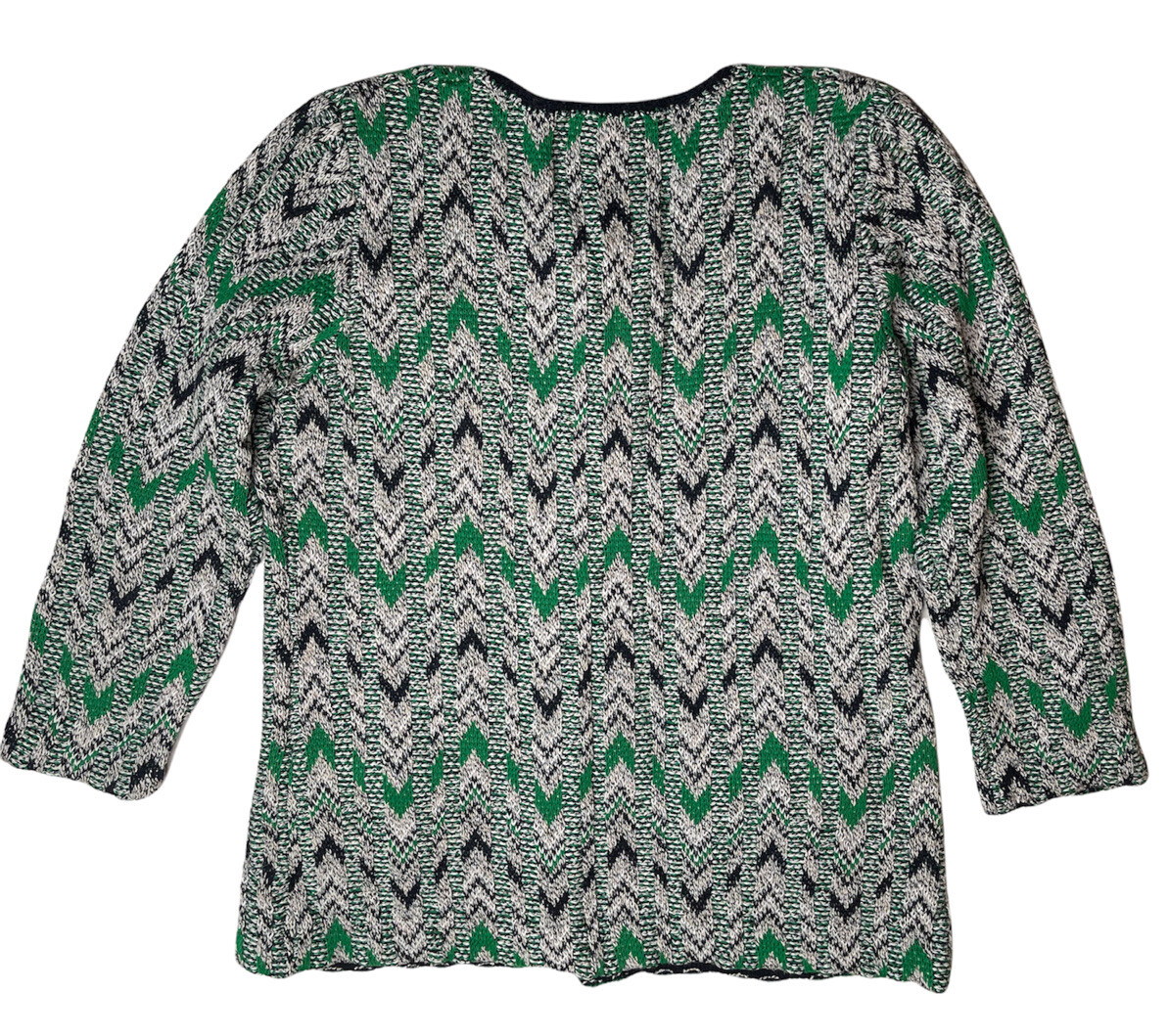 Pendleton Blue Green Chevron Button Up Cotton Sil… - image 6