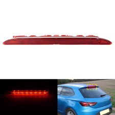 Rot Dritte Bremslicht Bremsleuchten für Seat Leon Kasten 5F1 (ohne Heckspoiler)